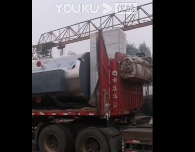兩臺2噸電鍋爐發往廣州